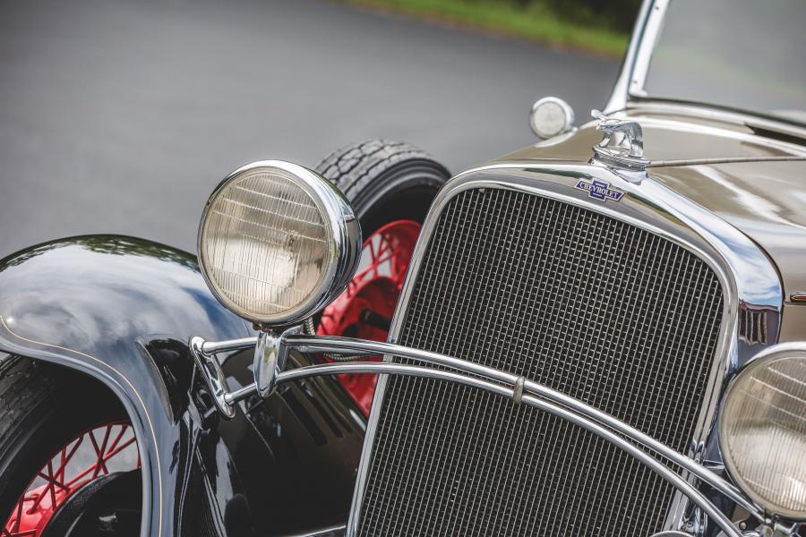Детали экстерьера Chevrolet Confederate 4-Door Phaeton (1BA) 1932 года  (фото 4 из 14)